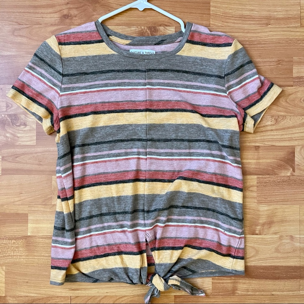 Madewell Stripe, tie top